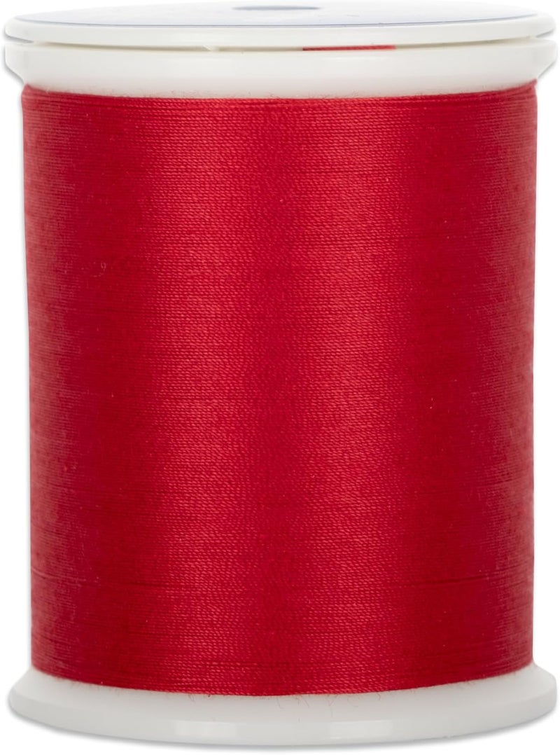 YLI Threads YLI Cotton Quilting Thread – 50 wt Egyptian Cotton for Piecing & Quilting - Low-lint & Strong - 600 Yard Spool - Alarm - Image 1